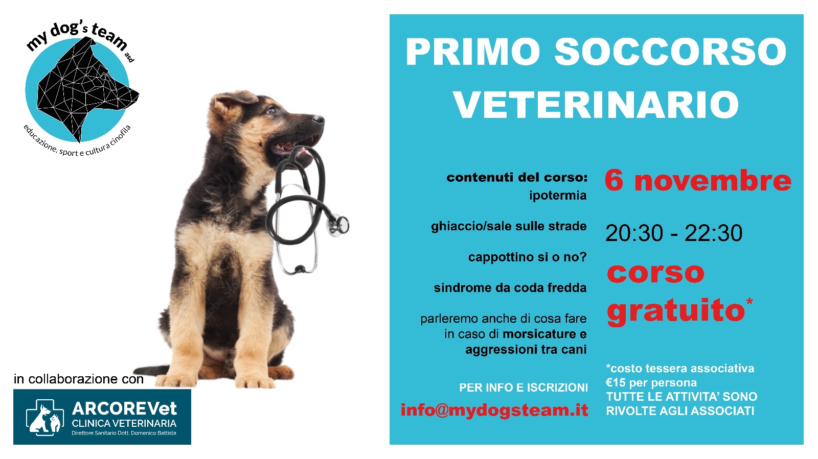 PRIMO SOCCORSO VETERINARIO